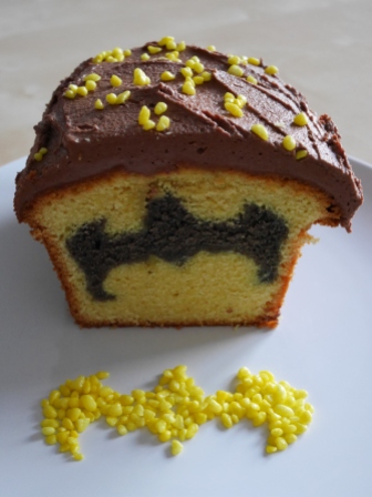 Hidden Batman Cake