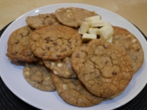 White and Milk Chocolate Chip Cookies